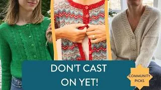 Thumbnail: Choose Your Next Cardigan Project! Beginners to Advanced (+ Some Hidden Gems!)