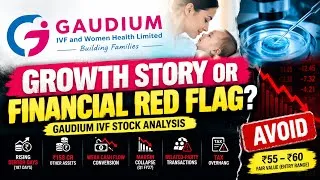 Thumbnail: 👉 Gaudium IVF: Growth Story or Financial Red Flag? | Full Stock Analysis