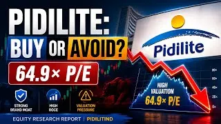 Thumbnail: 👉 Pidilite: BUY or AVOID? The Valuation Reality Nobody Talks About