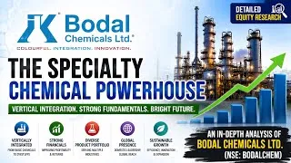 Thumbnail: Bodal Chemicals: From ₹41 to ₹160 — Turnaround, Growth & Valuation Explained
