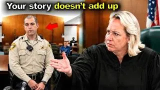 Thumbnail: Cop LIES Under Oath to Save Himself Then Judge DESTROYS His Story in Court!