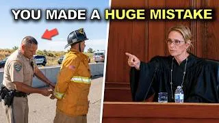 Thumbnail: Cop ARRESTED a Firefighter Who Was Saving Lives and Got SUED