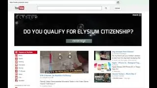 Thumbnail: Elysium YouTube Masthead