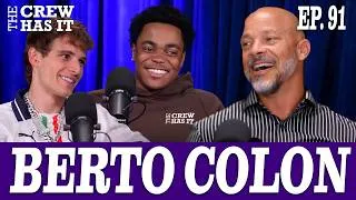 Thumbnail: Berto Colon on Lorenzo Tejada, Working w/ Taylor Sheridan + Colin Farrell Ep. 91 | The Crew Has It