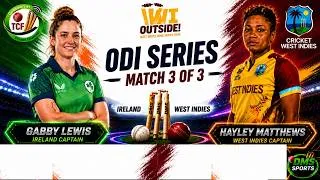 Thumbnail: Hayley Matthews Silence Critics| "Just Ireland" Got BLACKWASH by West Indies Women | ODI Cricket