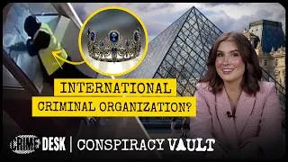 Thumbnail: Are the Pink Panthers Responsible for the Louvre Heist? | Conspiracy Vault | The Crime Desk