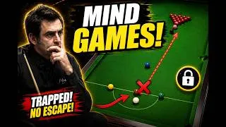 Thumbnail: TRAPPED! The Greatest Tactical Escapes & Safety Shots 🛡️ #snooker #bestshots #ronnieosullivan
