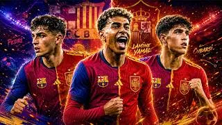 Thumbnail: THE WORLD CUP TROPHY CAME HOME WITH BARÇA DNA | Spain’s Golden Generation | Football Song | Shakira