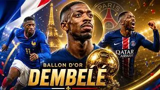 Thumbnail: OUSMANE DEMBÉLÉ REACHED FOOTBALL’S GOLDEN SUMMIT | Goals & Highlights | Football Song | Shakira