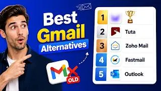 Thumbnail: 5 Best Gmail Alternatives That Are Actually Private (#1 May Surprise You)