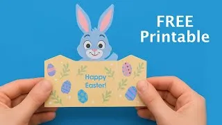 Thumbnail: DIY Easter Bunny Craft with Free Printable | Print at Home with Epson EcoTank