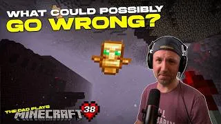 Thumbnail: Trying Not to Burn! | Dads Play Hardcore Minecraft Part 38