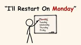 Thumbnail: You're Not Lazy - You're Addicted To Starting Over