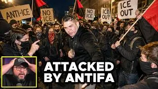 Thumbnail: Police Officer ATTACKED In LA At Anti-ICE Protest