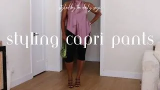 Thumbnail: how to style capri pants when you're in your 30s