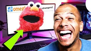 Thumbnail: Elmo Freaks Out Strangers on Omegle! - Funny Halloween Edition