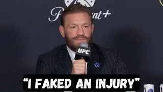 Thumbnail: Conor McGregor Post Fight Press Conference Interview vs Max Holloway - UFC 329