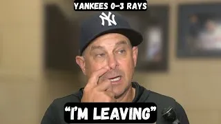 Thumbnail: Aaron Boone is LEAVING the Yankees - Post Game Interview - Yankees 0-3 Rays