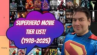 Thumbnail: Superhero Movie Tier List (1978-2025)