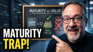 Thumbnail: Data Governance Maturity Model: The Trap Most Organizations Fall Into is...