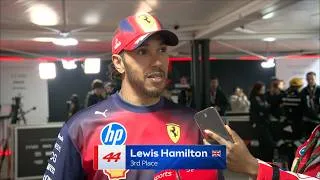 Thumbnail: Lewis Hamilton: Really, really sweet | Post Race Interview | Chinese GP 2026