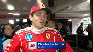 Thumbnail: Charles Leclerc: Not sure the team enjoyed it, but we did | Post Race Interview | Chinese GP 2026