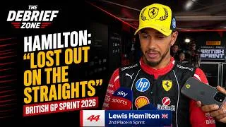 Thumbnail: Lewis Hamilton Says Ferrari Lost Out on the Straights | British GP Sprint 2026