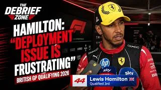 Thumbnail: Lewis Hamilton Admits Ferrari Deployment Issue Is Frustrating | British GP Qualifying 2026
