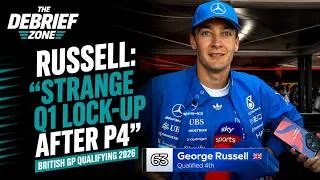 Thumbnail: George Russell Admits Strange Q1 Lock-Up After P4 | British GP Qualifying 2026