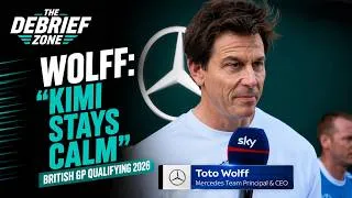 Thumbnail: Toto Wolff Compliments Kimi Antonelli By How He Stays Calm | British GP Qualifying 2026