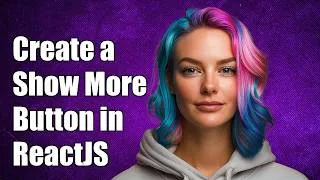 Thumbnail: How to create a show more/less button with ReactJS to adjust the size of a div?
