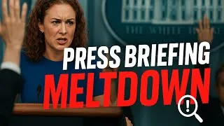 Thumbnail: WHITE HOUSE PRESS BRIEFING ERUPTS Over Trump's "White Genocide" Claim!
