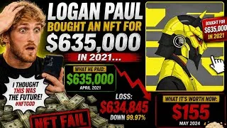 Thumbnail: 💸 Logan Paul Lost OVER $634,000 On One NFT?! 😱📉