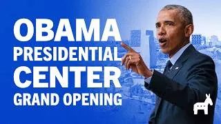 Thumbnail: President Barack Obama delivers remarks at Obama Presidential Center Grand Opening