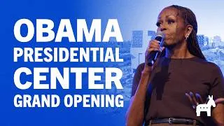 Thumbnail: First Lady Michelle Obama delivers remarks at Obama Presidential Center Grand Opening