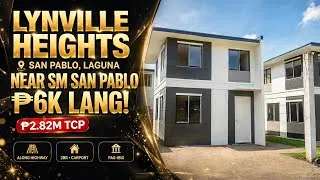 Thumbnail: ZERINA PREMIUM | Lynville Heights San Pablo, Laguna | Complete Finished | 2BR 1T&B carport | PAGIBIG