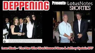 Thumbnail: Leon Black - The Man Who Hired Howard Stern & Jeffrey Epstein BFF | Lotus Notes Shorties