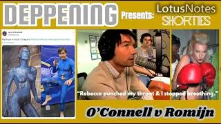 Thumbnail: O'Connell v Romijn is a Depp v Heard | Lotus Notes Shorties