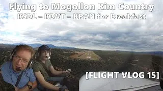 Thumbnail: Flying to Mogollon Rim Country for PANCAKES! [Flight Vlog 15]