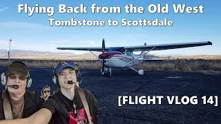 Thumbnail: Flying Back from the Old West in a C182 [Flight Vlog 14]