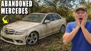 Thumbnail: I FOUND AN ABANDONED MERCEDES AND ATTEMPTED TO CLEAN IT