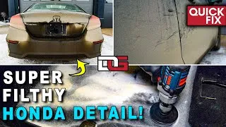 Thumbnail: Deep Cleaning a FILTHY Honda Civic!
