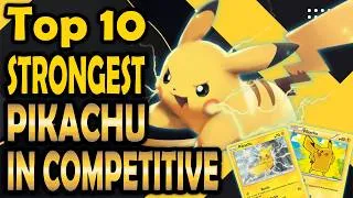 Thumbnail: Top 10 BEST Pikachu Cards to Ever See Competitive Play