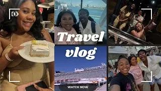 Thumbnail: Our FIRST TIME trying NCL | Norwegian Getaway; Great Stirrup Cay | Birthday Vibes, Spa, & More