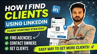 Thumbnail: I Found PREMIUM Clients on LinkedIn: Find High-Paying Clients FAST! 100% Hiring