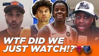 Thumbnail: Bulls-Grizzlies Reaction: Caleb Wilson GOES OFF & Cam Boozer impresses | The Dime With Josh and Kwab