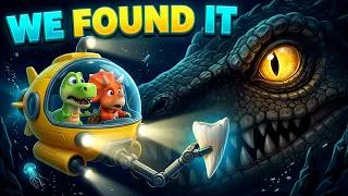 Thumbnail: Dinosaurs Find GIANT Mosasaurus! | The Deepest Ocean Mystery For Kids