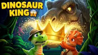 Thumbnail: Dinosaur King's Crown Mystery For Kids 👑 The Very FIRST Giant T-Rex in the World