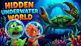 Thumbnail: Hidden Underwater World 😱 We Found a SECRET OCEAN MONSTER! 😱
