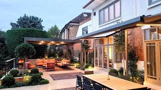 Thumbnail: Substantial Terrace and Outdoor Kitchen Design in South West London | The Distinctive Gardener
